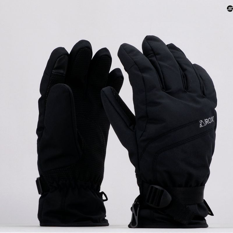 Moteriškos snieglenčių pirštinės ROXY Gore Tex Fizz true black 10