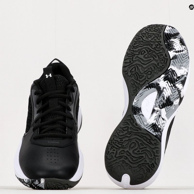 Under Armour Lockdown 6 vyriški krepšinio bateliai black 3025616-001 10
