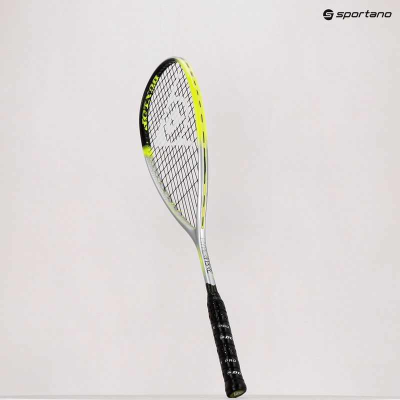 Dunlop Sq Hyperfibre Xt Revelation 125 skvošo raketė juoda/geltona 773305 8
