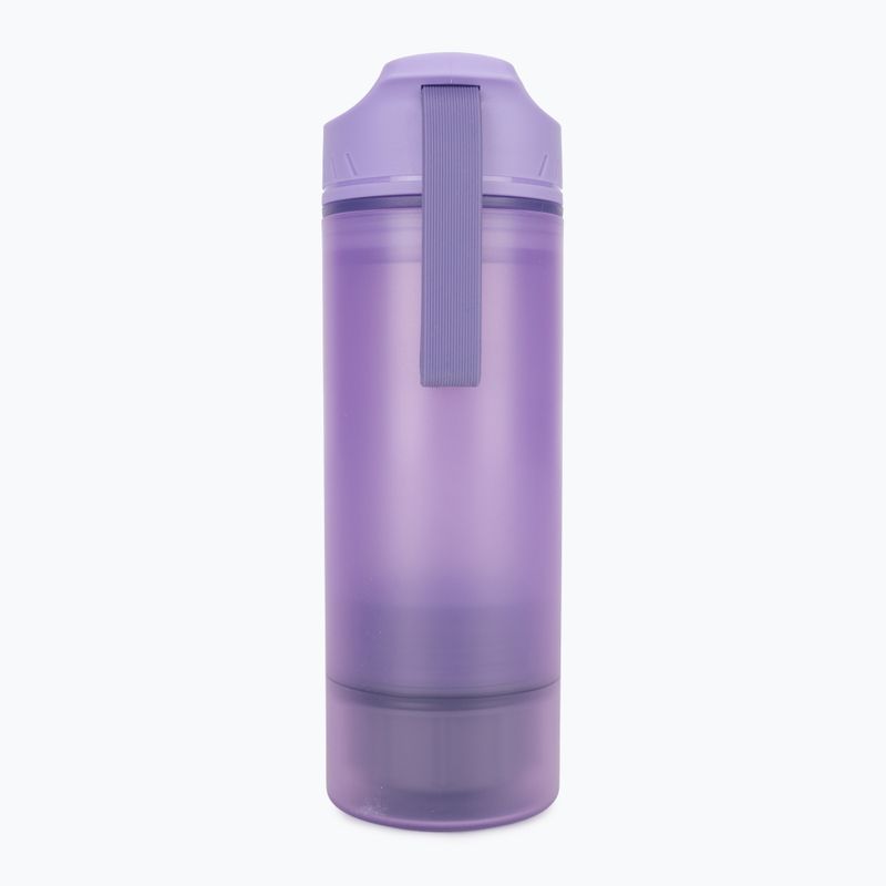 Turistinis butelis su filtru Bachgold Selfpress Waterfilter 500 ml lila 3