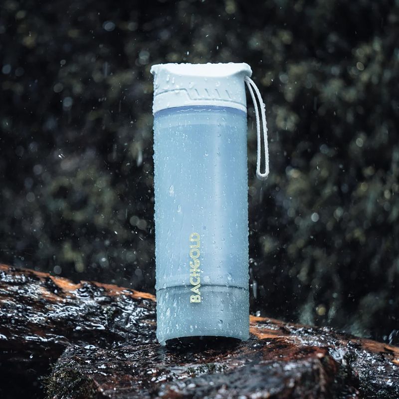 Turistinis butelis su filtru Bachgold Selfpress Waterfilter 500 ml baltas 8
