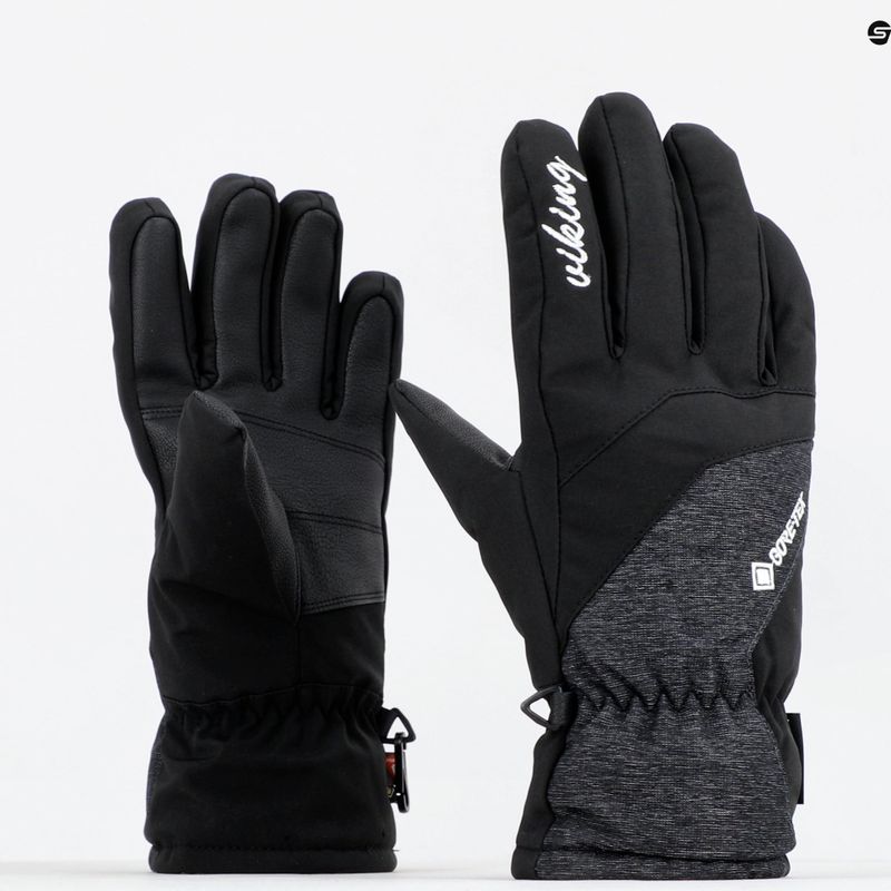 Moteriškos slidinėjimo pirštinės Viking Monterosa GTX Ski black 150231614 9