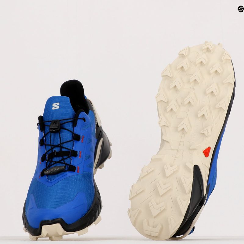 Vyriški bėgimo bateliai Salomon Supercross 4 GTX blue L41732000 17