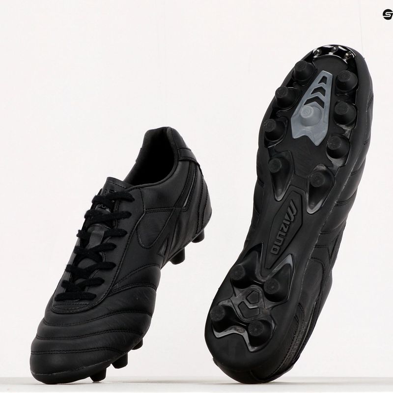 Futbolo bateliai Mizuno Morelia II Elite MD juodi P1GA221299 12