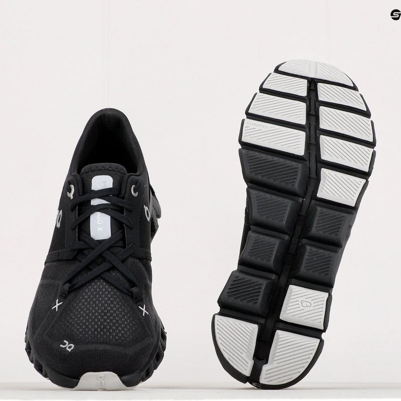 Moteriški bėgimo bateliai On Cloud X 3 black 6098696 11