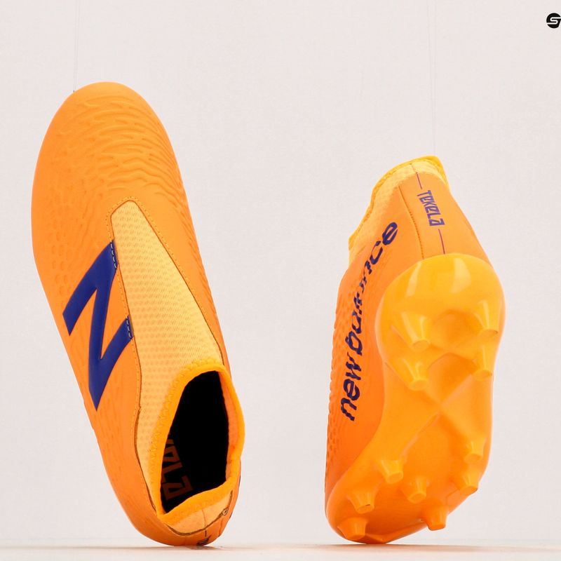 Vaikiški futbolo bateliai New Balance Tekela V3+ Magique FG orange JST3FD35.M.045 10