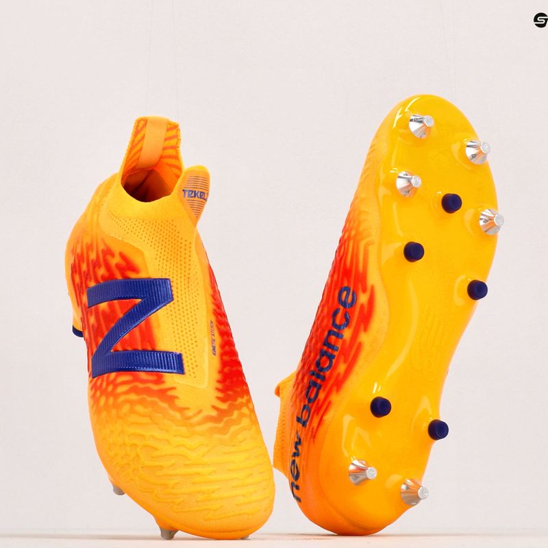 Vyriški futbolo bateliai New Balance Tekela V3+ Pro SG oranžiniai MST1SD35.D.080 11