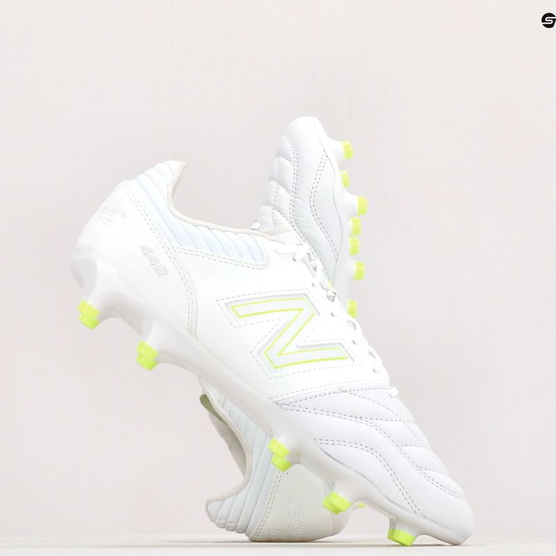 Vyriški futbolo bateliai New Balance 442 V2 Pro FG balti MS41FWW2.D.085 11