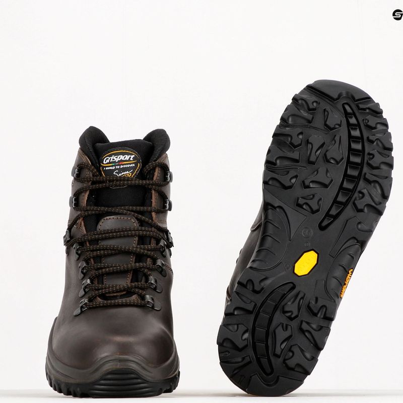 Grisport vyriški trekingo batai rudi 10303D69G 10