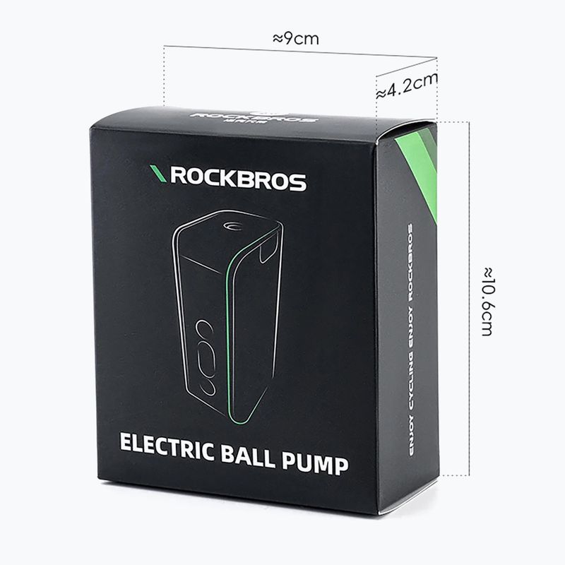 "Rockbros" elektrinis rutulinis siurblys 42520006 20psi mėlynas 5