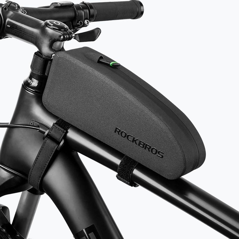 Rockbros dviračio rėmo krepšys AS-019 1,5 l juodas 10