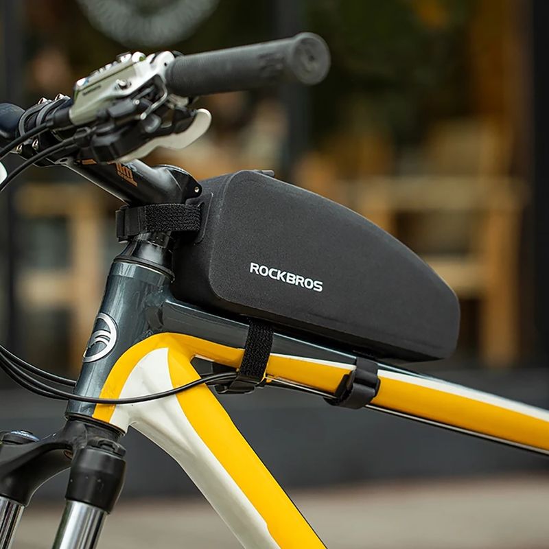 Rockbros dviračio rėmo krepšys AS-019 1,5 l juodas 11