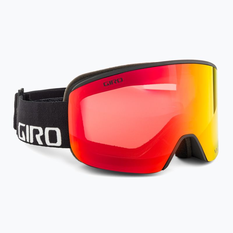 Slidinėjimo akiniai Giro Axis black wordmark/ember/infrared 2