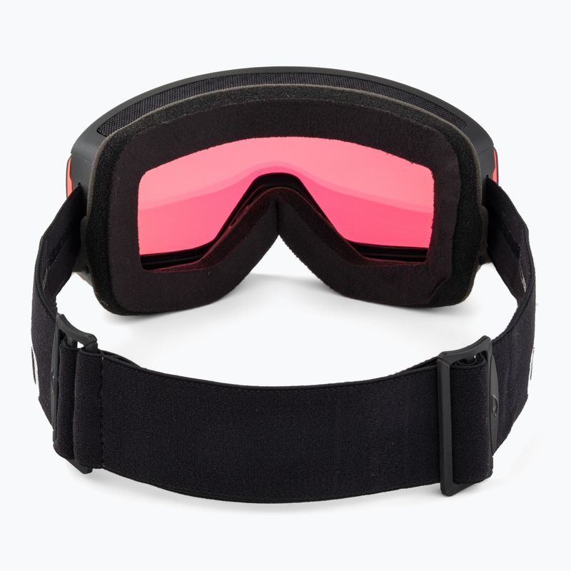 Slidinėjimo akiniai Giro Axis black wordmark/emerald/infrared 4