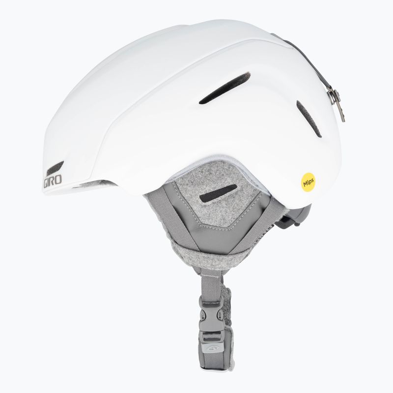 Moteriškas slidinėjimo šalmas Giro Avera Mips matte white 4