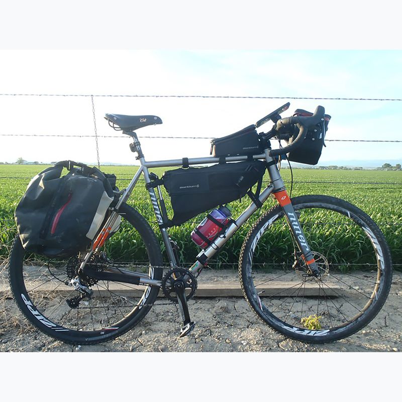 Dviračio krepšys ant rėmo Blackburn Outpost Top Tube 1 l juodas 3