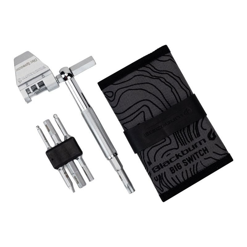 Blackburn Big Switch Multi Tool 15 funkcijų dviračių veržliaraktis sidabrinės spalvos BBN-7097804