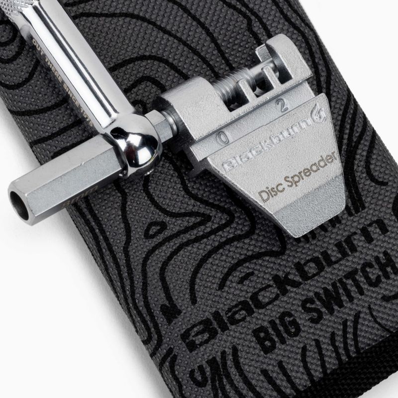 Blackburn Big Switch Multi Tool 15 funkcijų dviračių veržliaraktis sidabrinės spalvos BBN-7097804 2