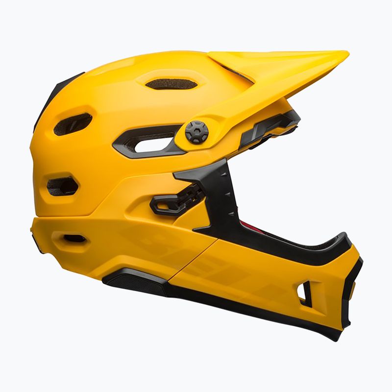 Dviračio šalmas Bell FF Super DH MIPS Spherical matte gloss yellow/black 2