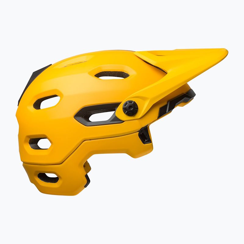 Dviračio šalmas Bell FF Super DH MIPS Spherical matte gloss yellow/black 3