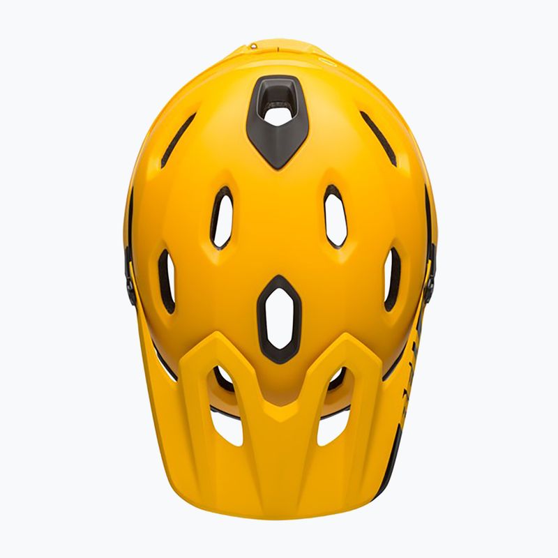 Dviračio šalmas Bell FF Super DH MIPS Spherical matte gloss yellow/black 5