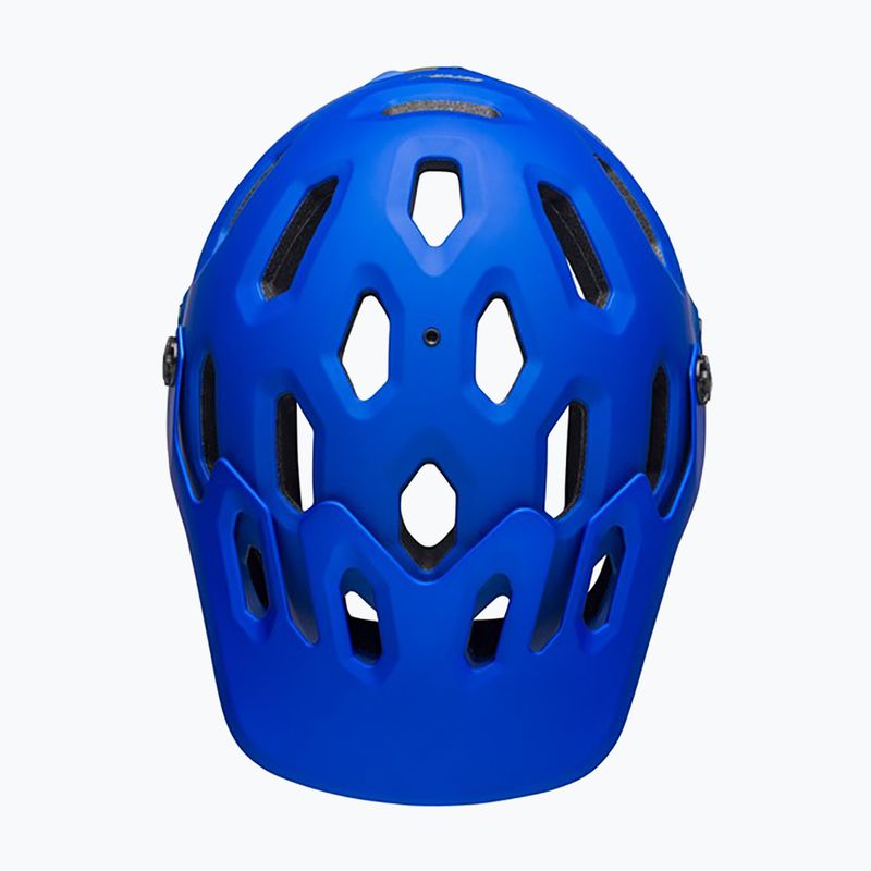 Dviračio šalmas Bell Full Face Super 3R MIPS matte blue bright/blue 5