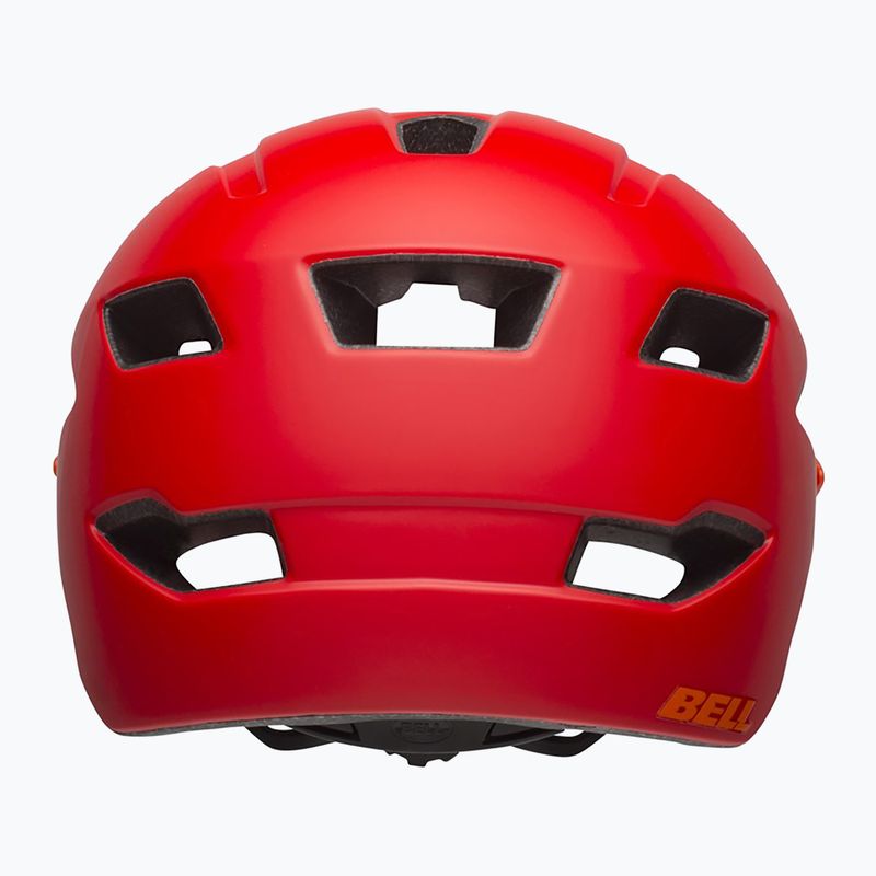 Vaikiškas dviračio šalmas Bell Sidetrack Integrated MIPS Jr matte red/orange 3