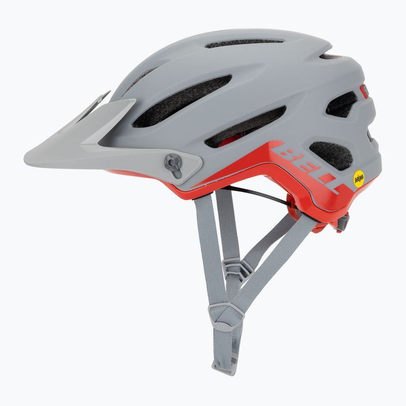 Dviračio šalmas Bell 4Forty Integrated MIPS matte gloss gray/crimson 3