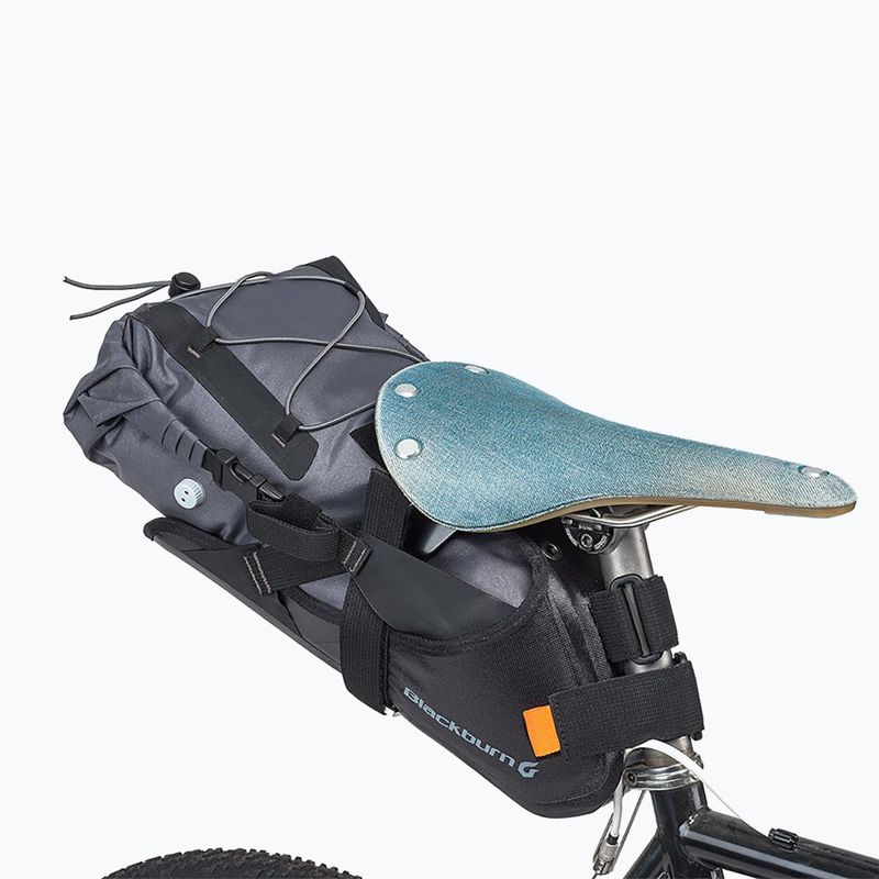 Dviračio krepšys po balneliu Blackburn Outpost Elite Seat Pack 10,5 l pilkas 4