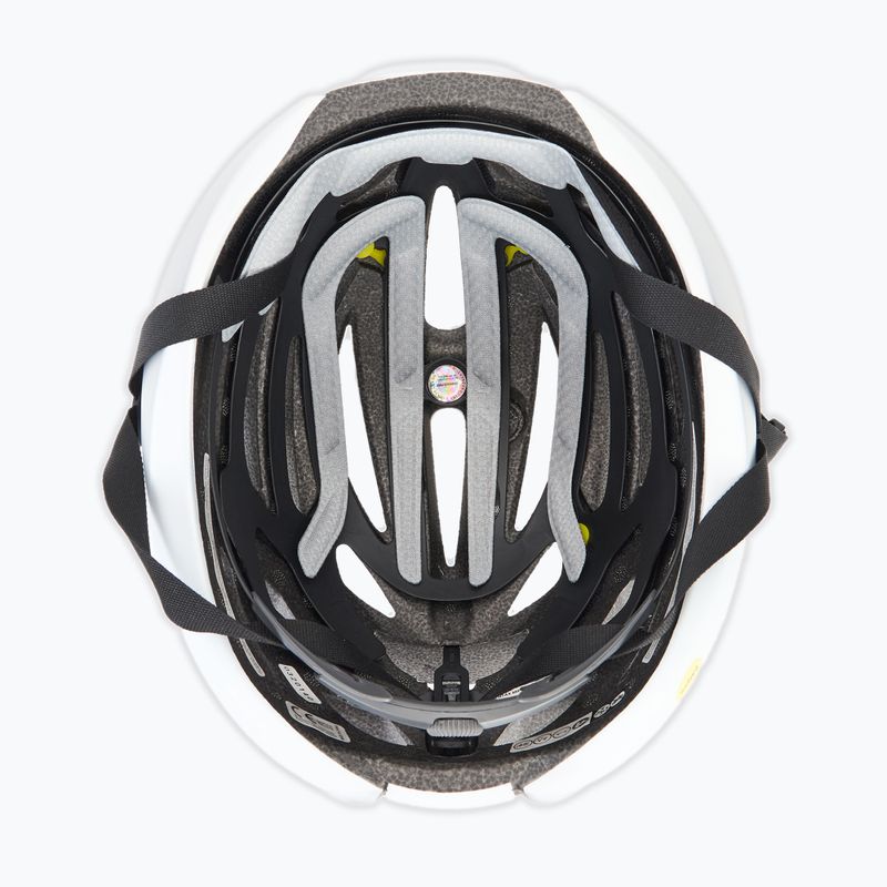 Dviračio šalmas Giro Syntax Integrated MIPS matte white/silver 6