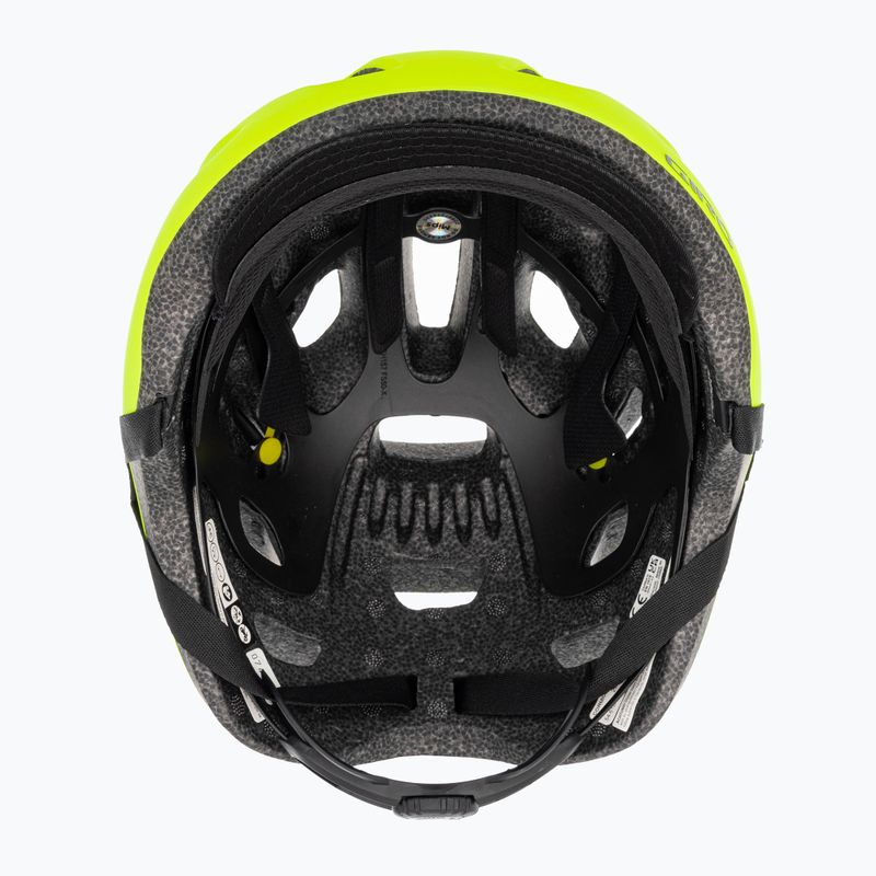 Dviračio šalmas Giro Cormick Integrated MIPS matte highlight yellow black 6