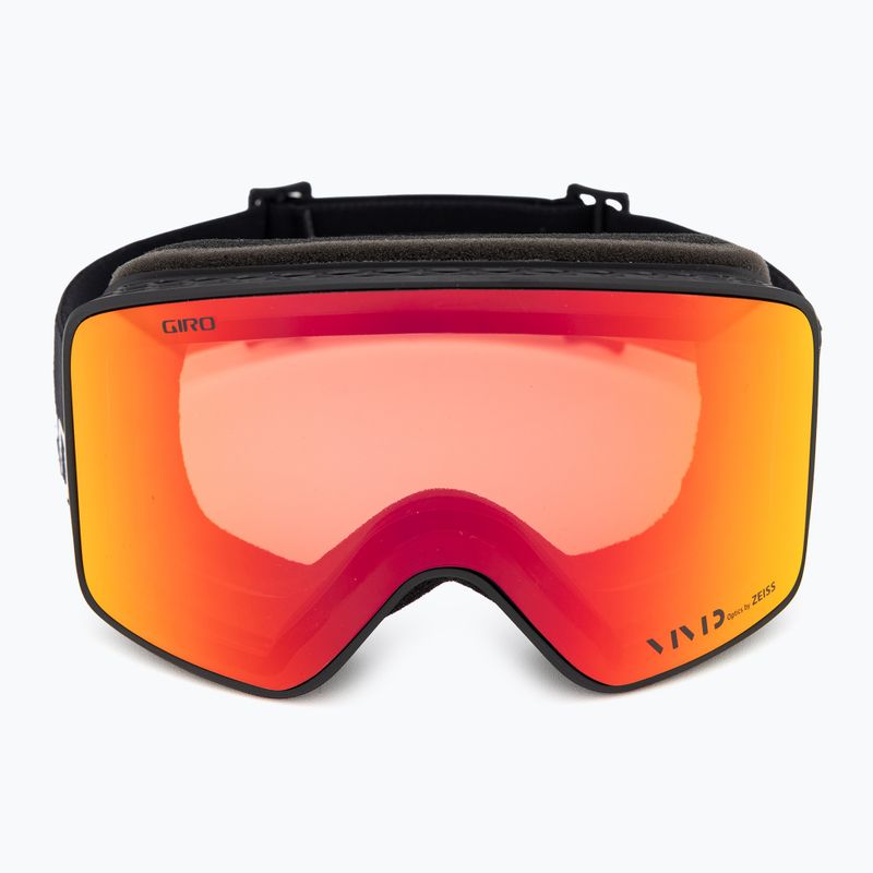 Slidinėjimo akiniai Giro Method black wordmark/ember/infrared 3
