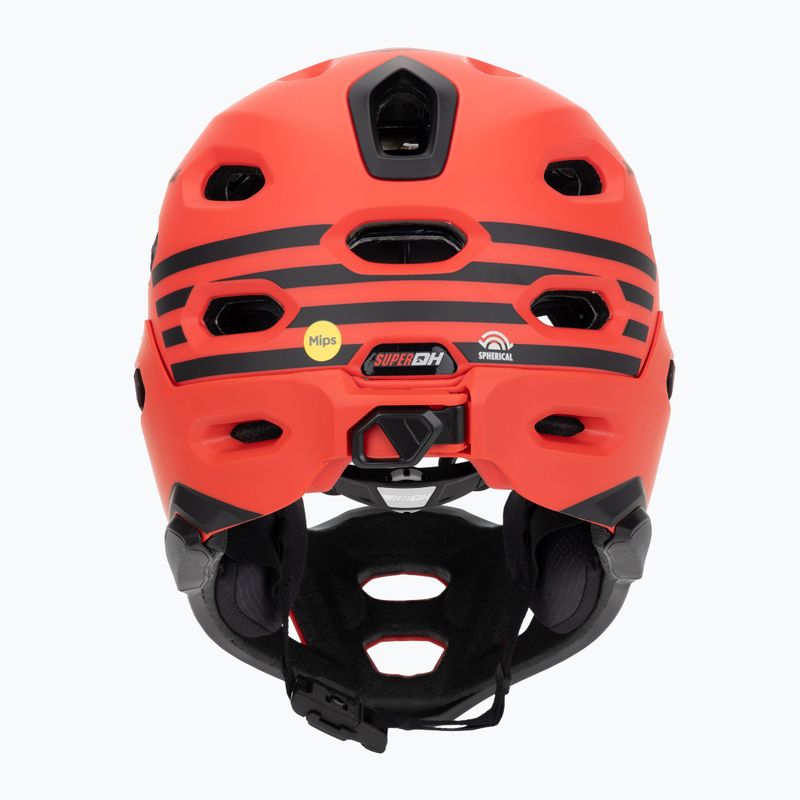 Dviračio šalmas Bell FF Super DH MIPS Spherical fasthouse matte gloss red/black 4