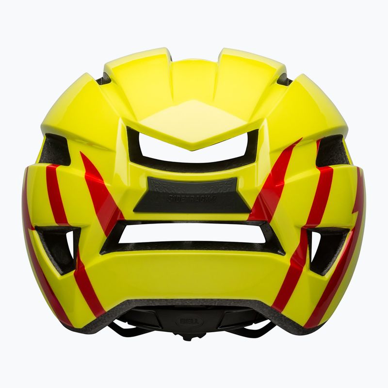 Vaikiškas dviračio šalmas Bell Sidetrack II Jr gloss hi-viz/red 3