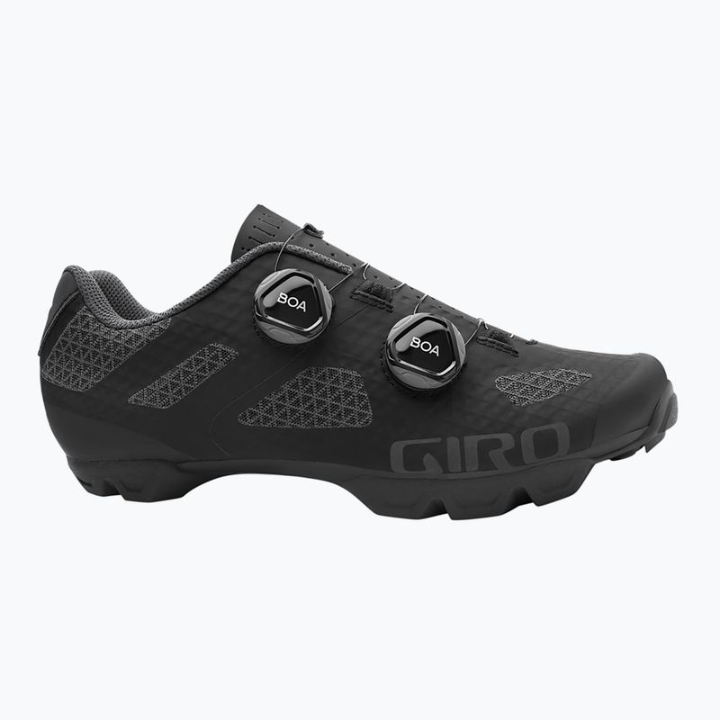 Dviračių batai MTB moteriški Giro Sector black/dark shadow