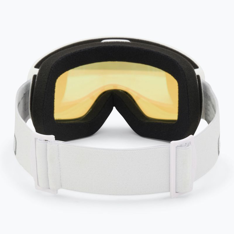 Slidinėjimo akiniai Giro Cruz white wordmark/ yellow boost 3