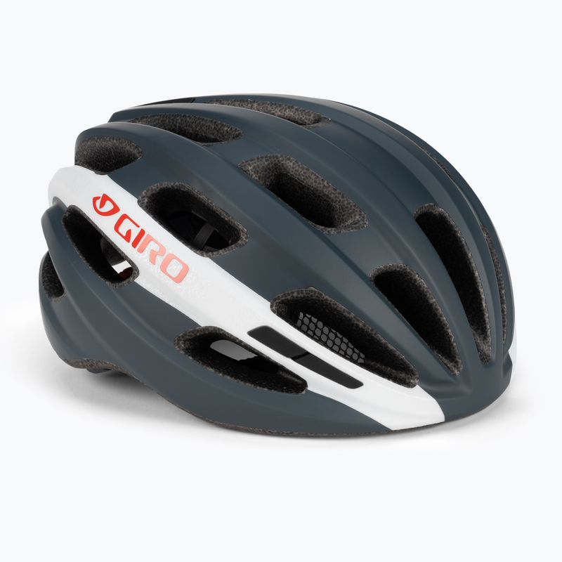 Giro Isode tamsiai mėlynos ir baltos spalvos dviratininko šalmas GR-7129912