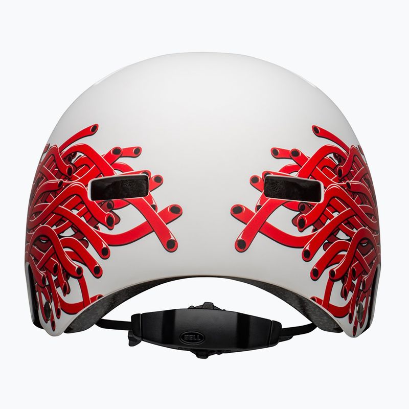 Vaikiškas šalmas Bell Span Jr matte white/eyes 3