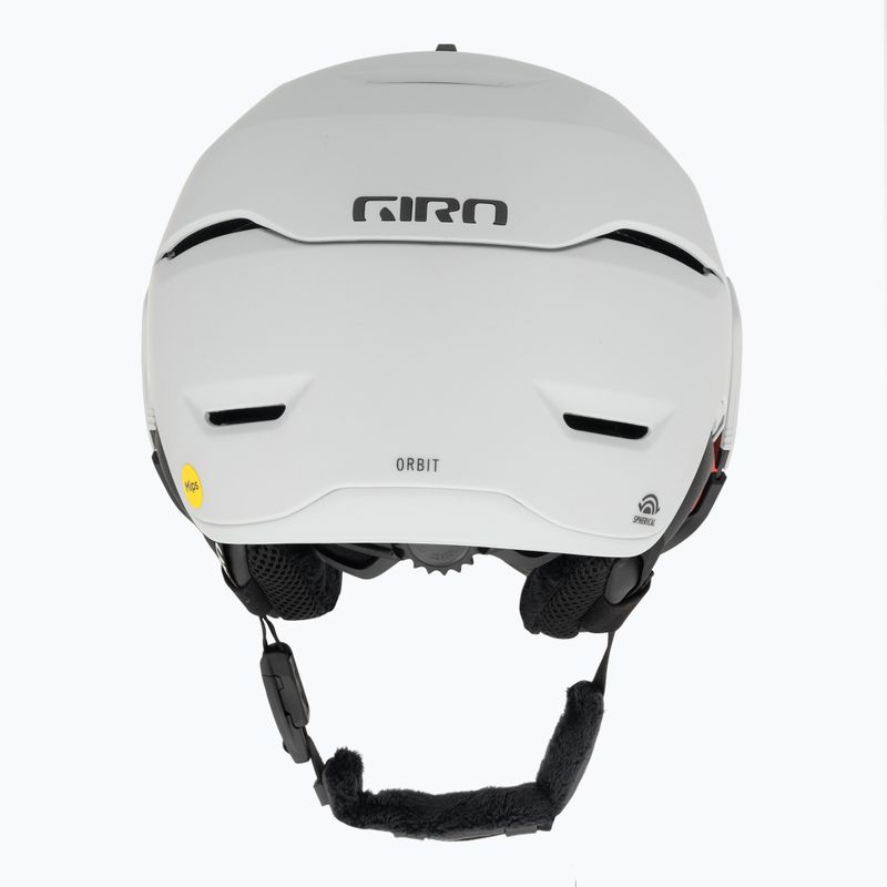 Slidinėjimo šalmas Giro Orbit Spherical matte light grey/vivid ember 3