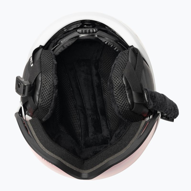 Slidinėjimo šalmas Giro Orbit Spherical matte light grey/vivid ember 6