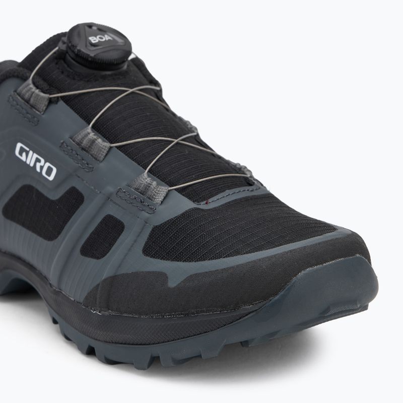 Dviračių batai MTB vyriški Giro Gauge Boa dark shadow/black 7