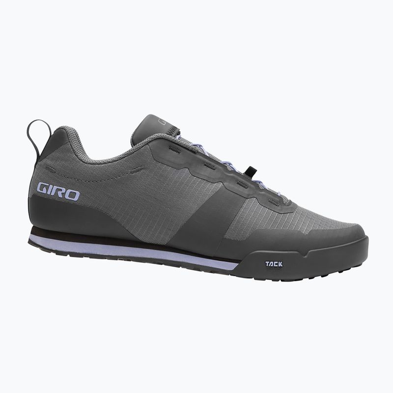 Moteriški platforminiai dviračių batai Giro Tracker Fastlace dark shadow/lavender grey 2