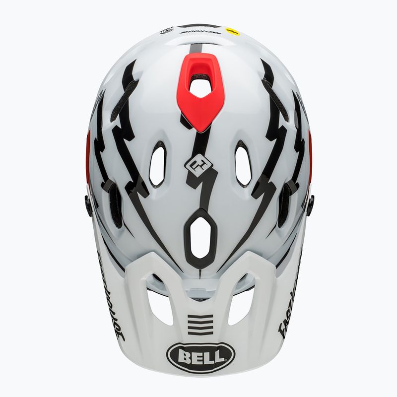 Dviračio šalmasBell FF Super DH MIPS Spherical fasthouse matte gloss black/white 6
