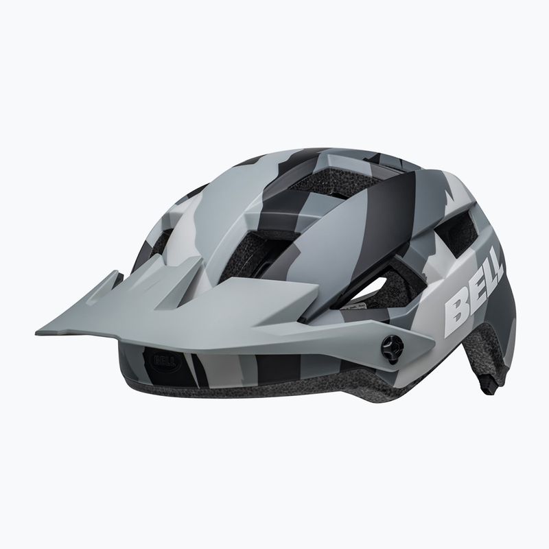 Dviračio šalmas Bell Spark 2 matte gray camo