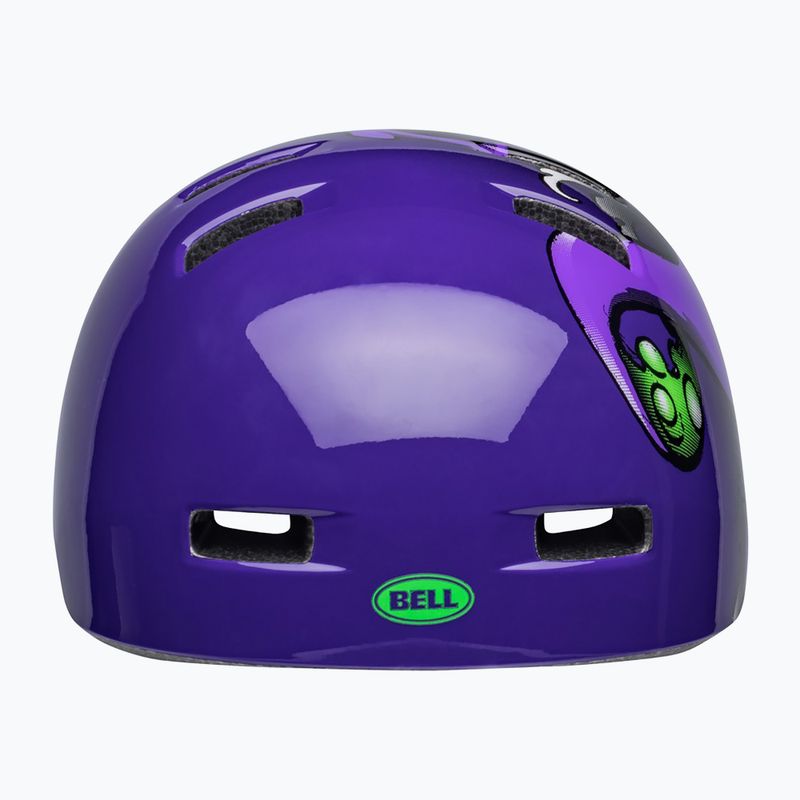 Vaikiškas dviračio šalmas Bell Lil Ripper purple tentacle 3