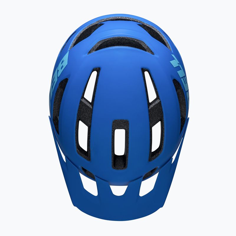 Vaikiškas dviračio šalmas Bell Nomad 2 Integrated MIPS Jr matte dark/blue 4