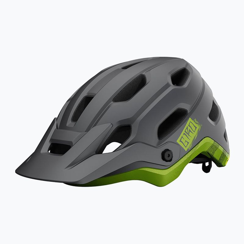 Dviračio šalmas Giro Source Integrated MIPS matte metallic black/ano lime
