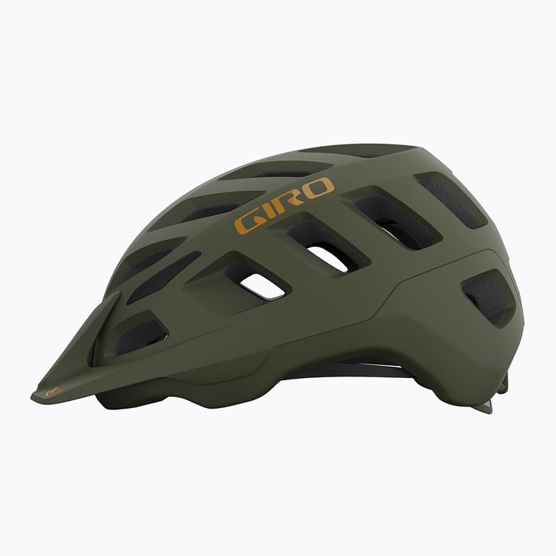 Dviračio šalmas Giro Radix matte trail green 2