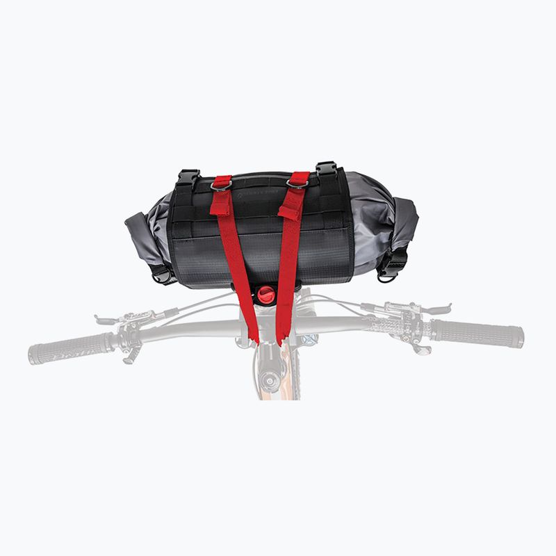 Dviračio krepšys ant vairo Blackburn Outpost Handlebar 10 l pilkas 2