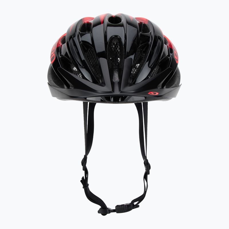 Vaikiškas dviračio šalmas Giro Raze matte black vermillion 3